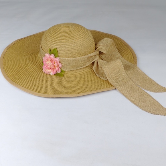 Wide Brim Women's Sun Hat. - Picture 6 of 10